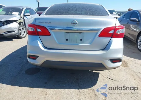 2016 Nissan Sentra Fe+ S/S/Sl/Sr/Sv z USA, uszkodzony, nr VIN 3N1AB7AP2GY215417